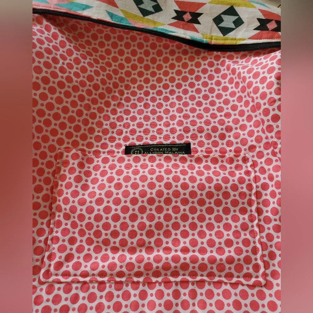 Fold Over Cluth pattern Aztec Western Designer Purse - Picture 4 of 5